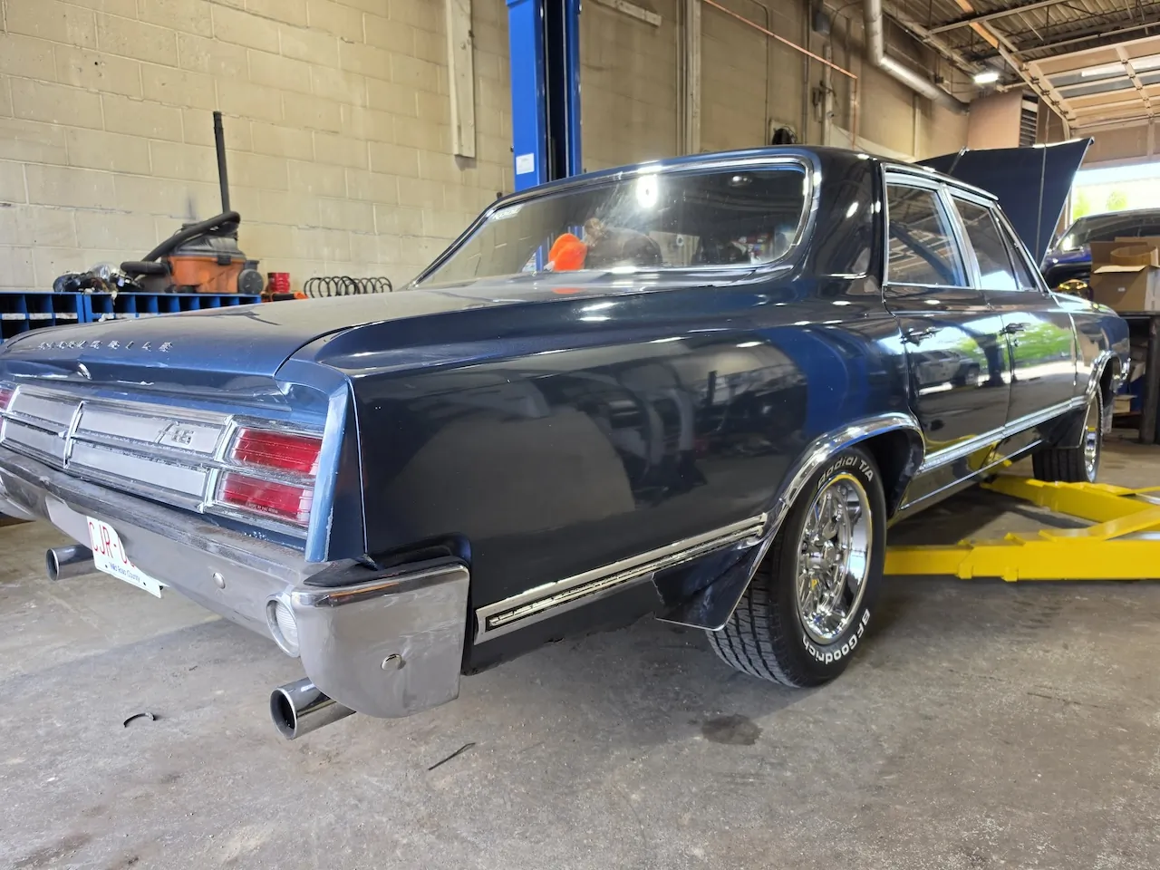 1965 Olds F-85 custom build at E-MORTAL CUSTOMS