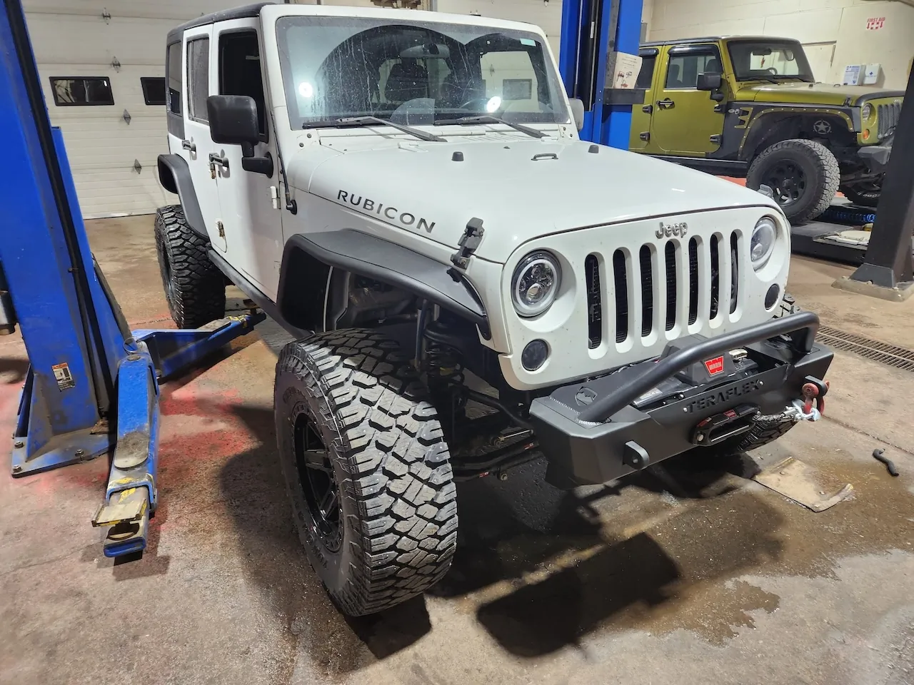 2012 Jeep Rubicon custom build at E-MORTAL CUSTOMS