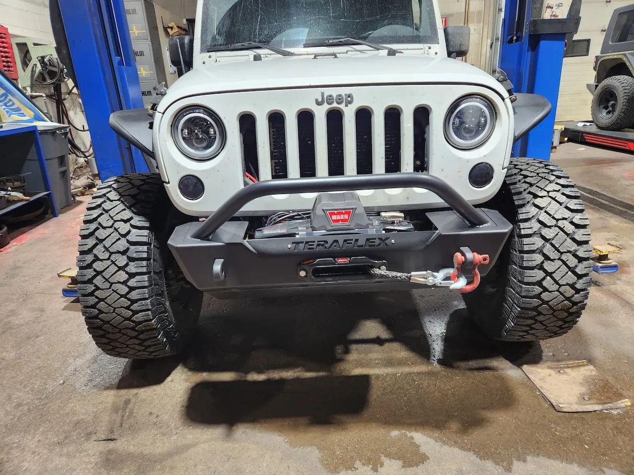 2012 Jeep Rubicon custom build at E-MORTAL CUSTOMS