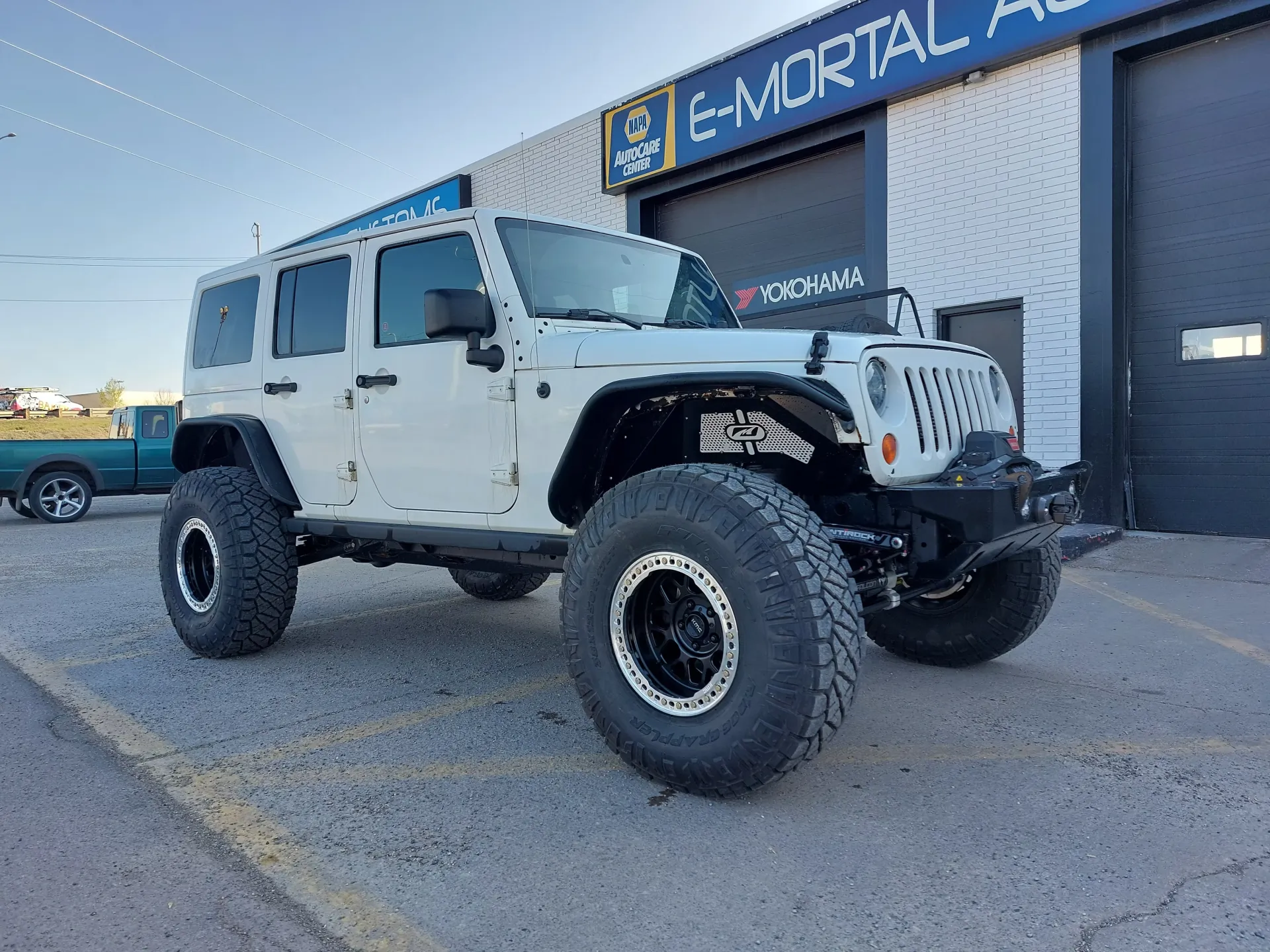 2013 Jeep JKU Dynatrac - EVO Longarm custom build at E-MORTAL CUSTOMS