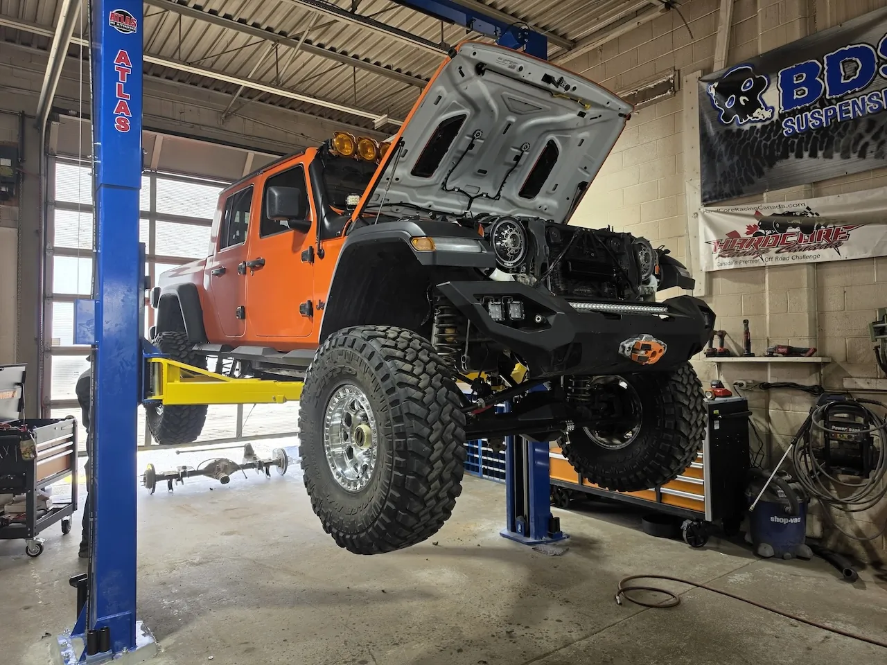 2021 Jeep Gladiator custom build at E-MORTAL CUSTOMS