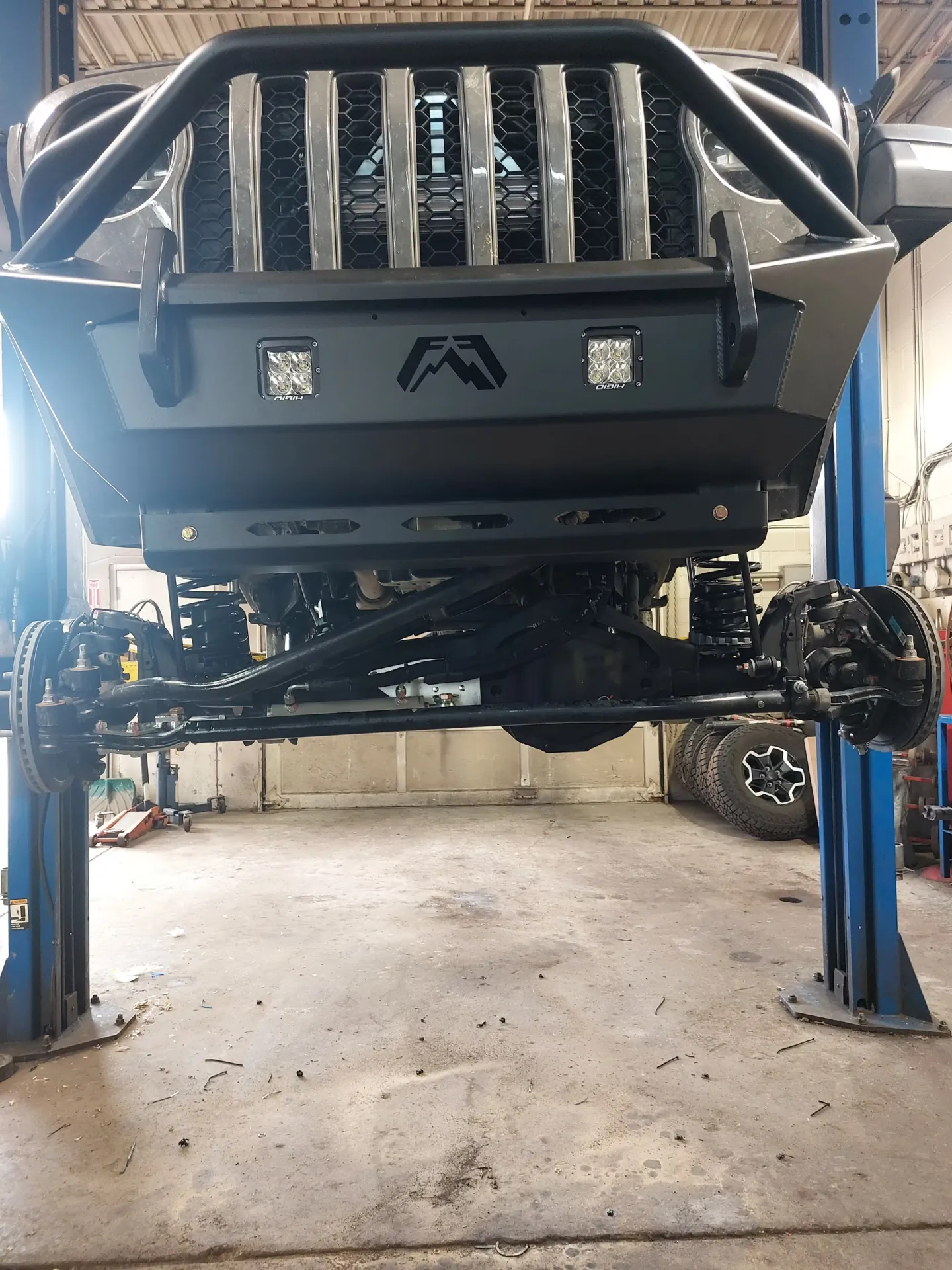 2022 Jeep JT Diesel EVO 40s custom build at E-MORTAL CUSTOMS