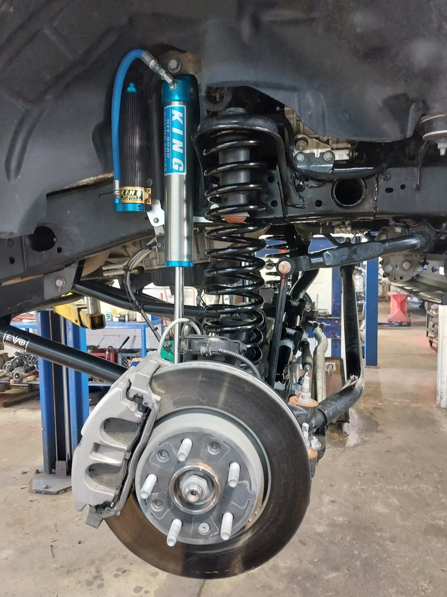 2022 Jeep JT Diesel EVO 40s custom build at E-MORTAL CUSTOMS