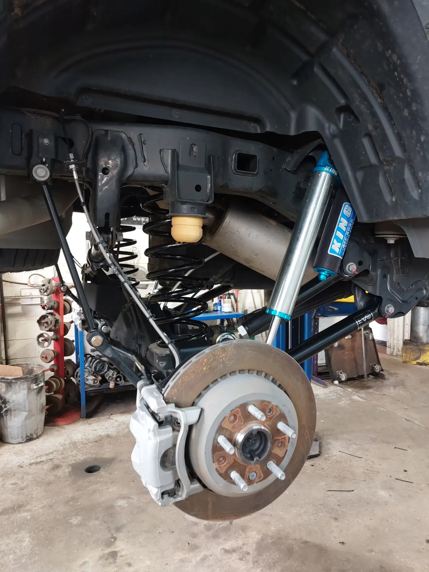 2022 Jeep JT Diesel EVO 40s custom build at E-MORTAL CUSTOMS