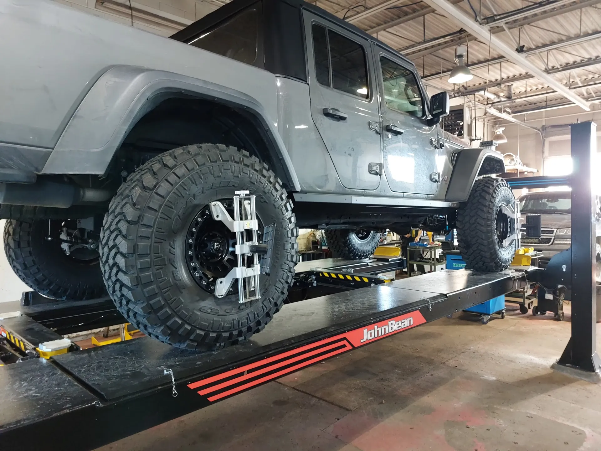 2022 Jeep JT Diesel EVO 40s custom build at E-MORTAL CUSTOMS