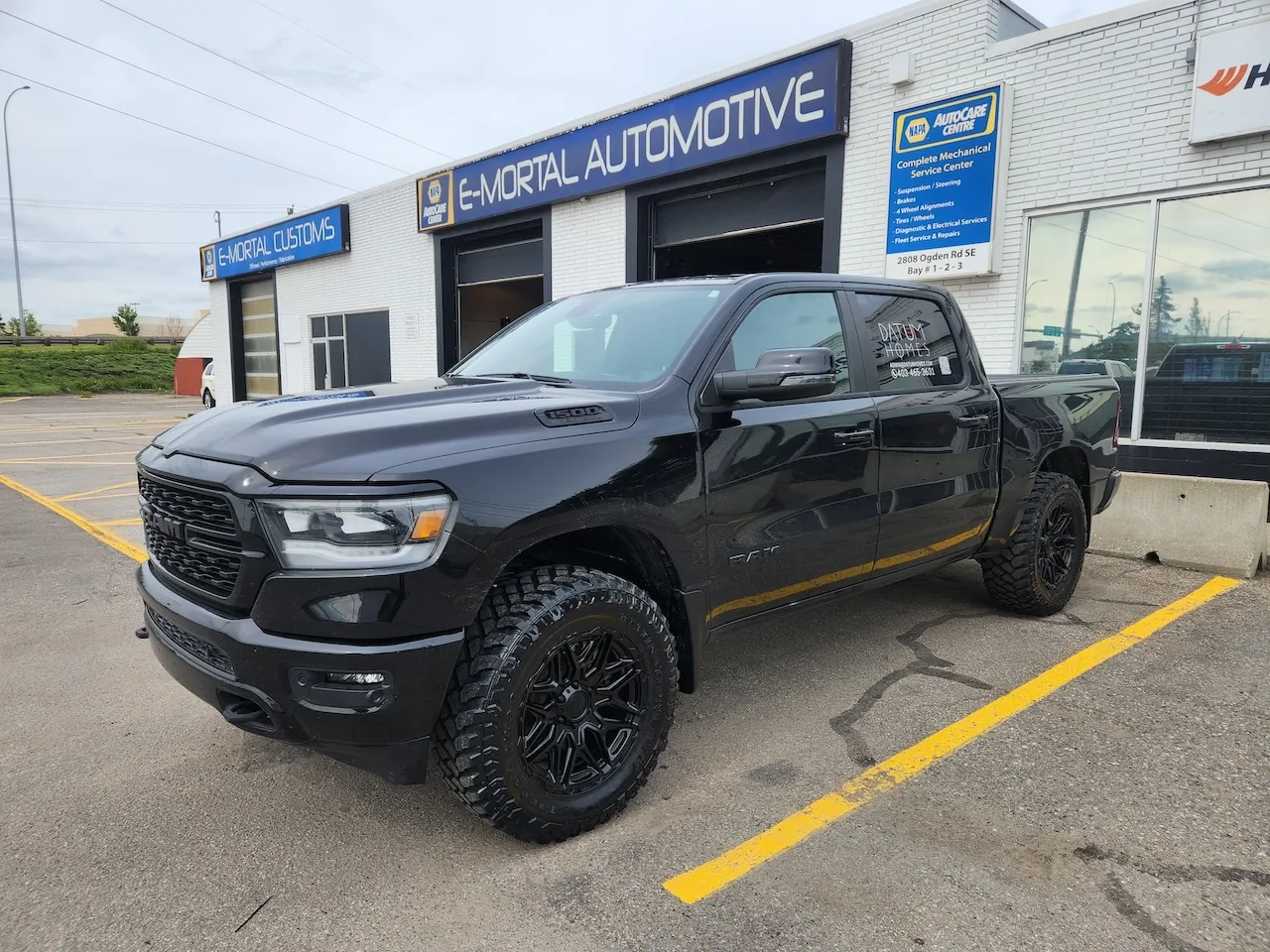 2025 Ram 1500 Readylift Level Kit custom build at E-MORTAL CUSTOMS