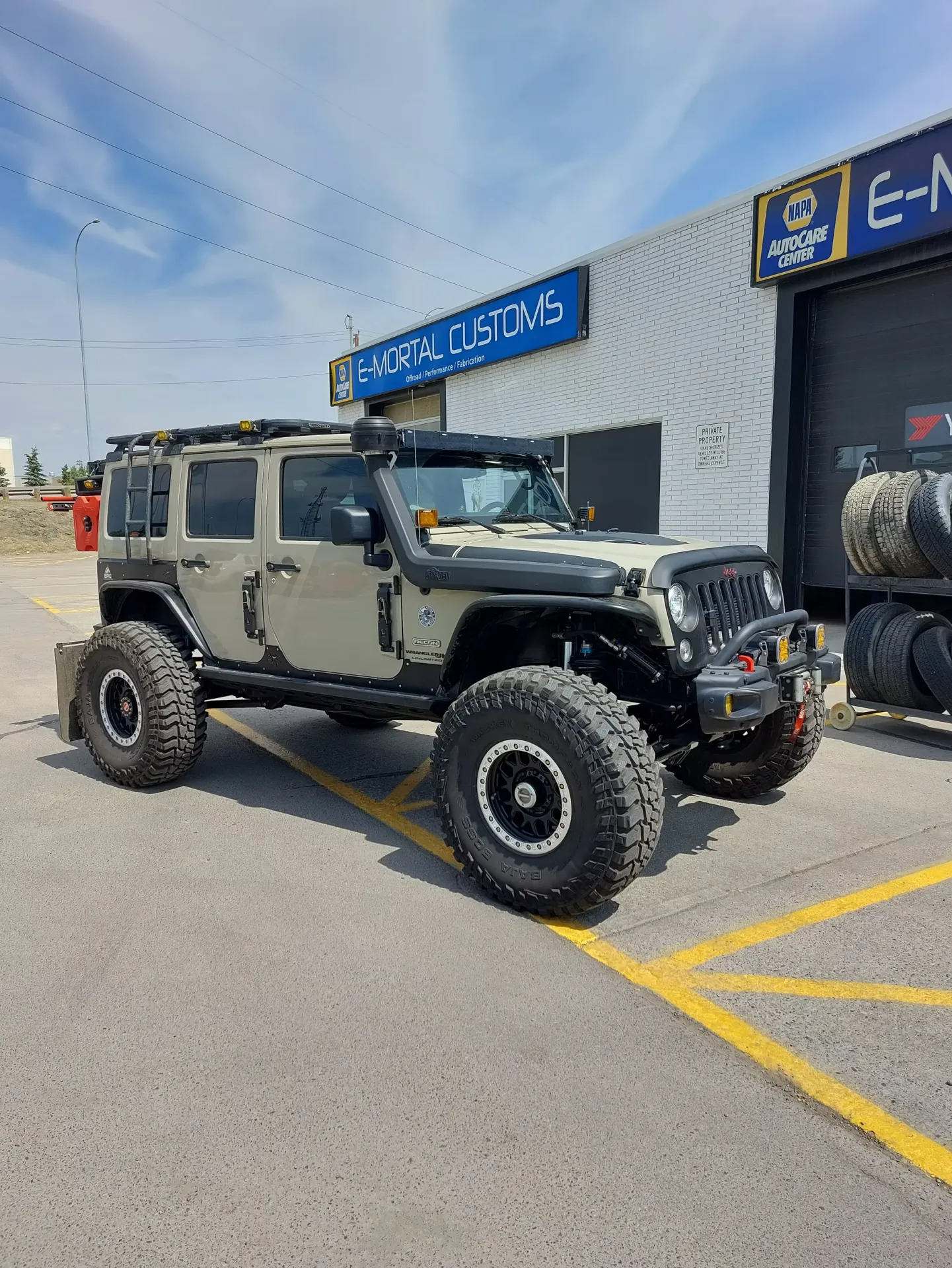 Recent shop work at E-MORTAL CUSTOMS