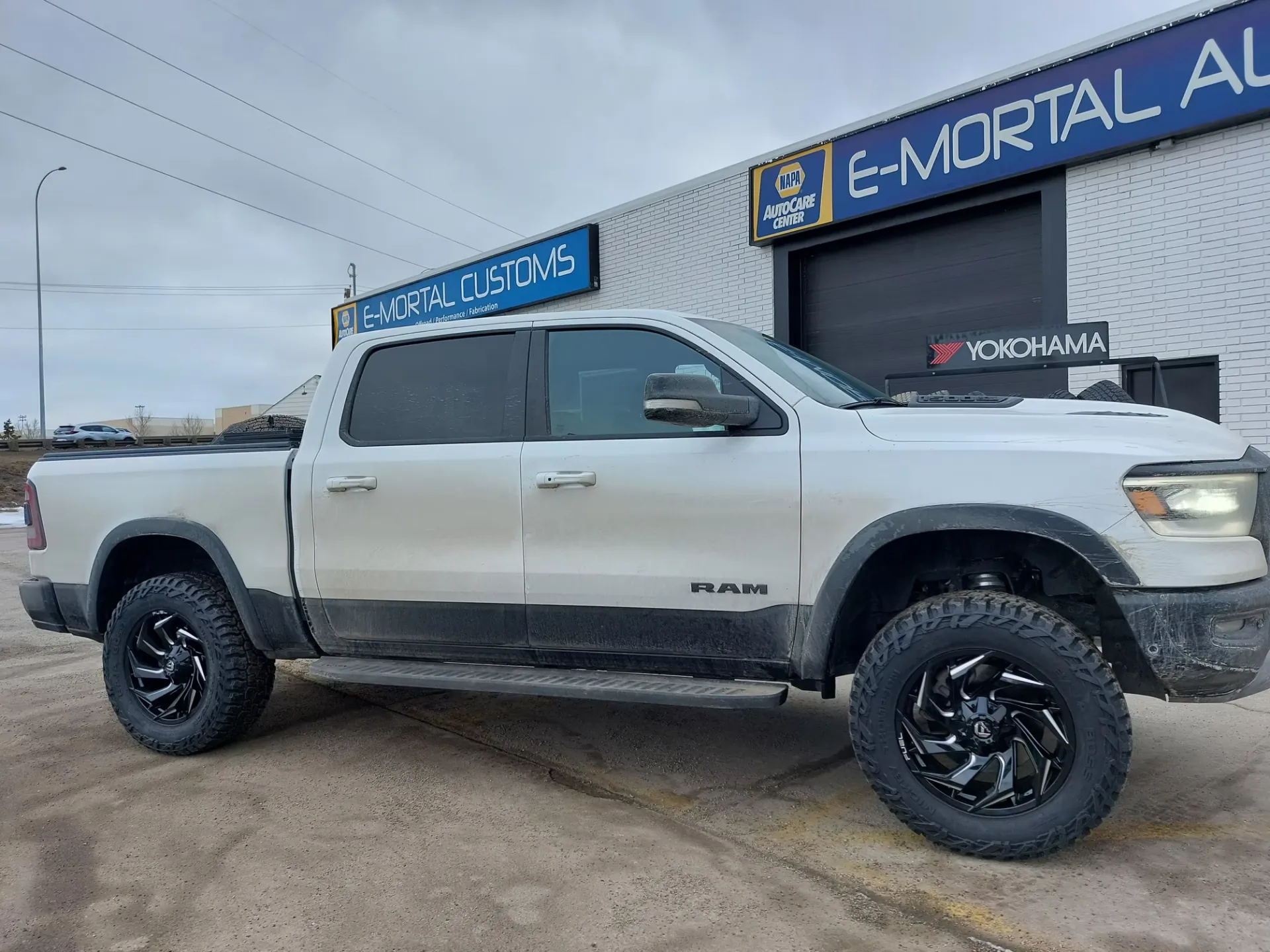 Recent shop work at E-MORTAL CUSTOMS