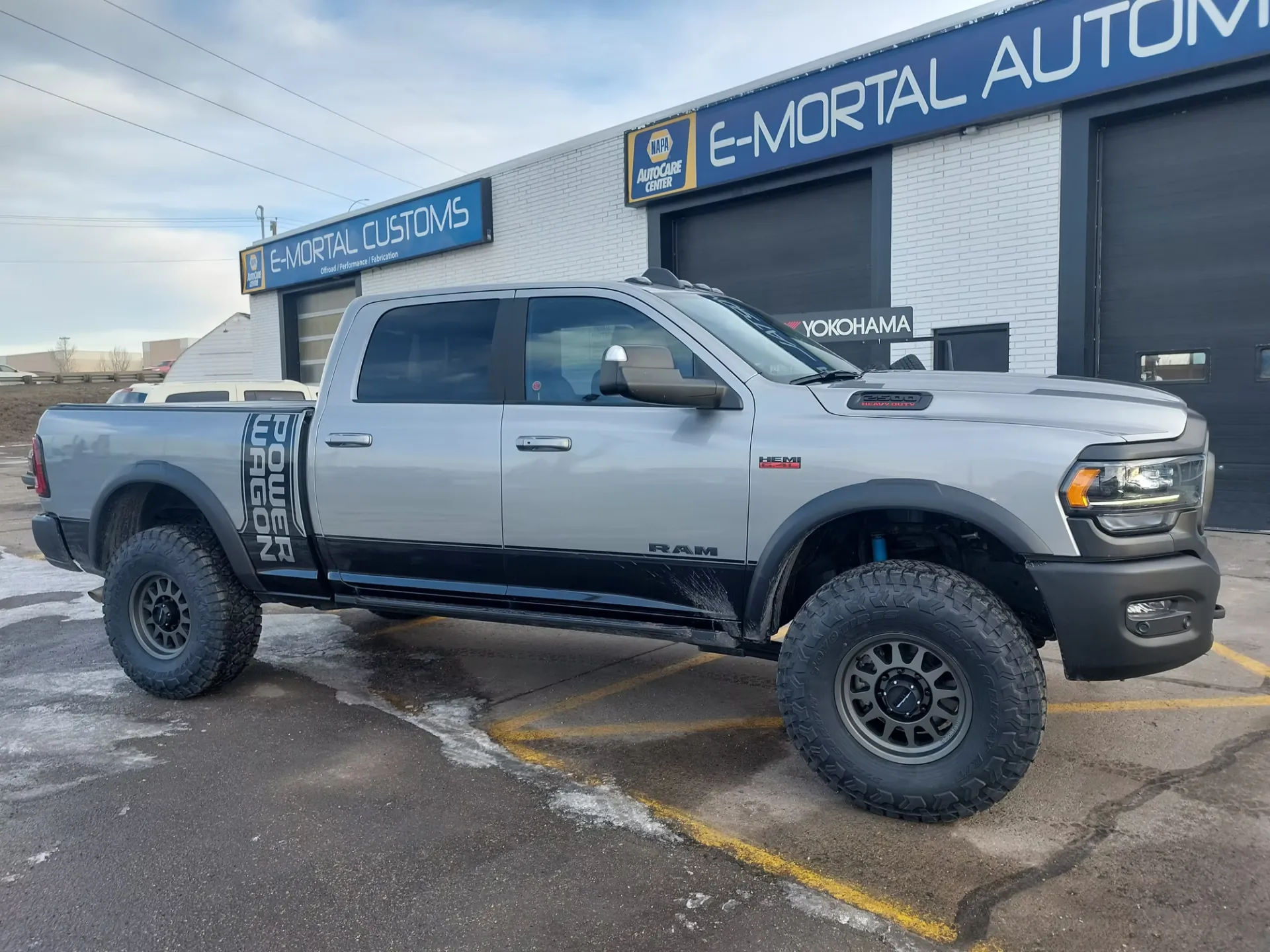 Recent shop work at E-MORTAL CUSTOMS
