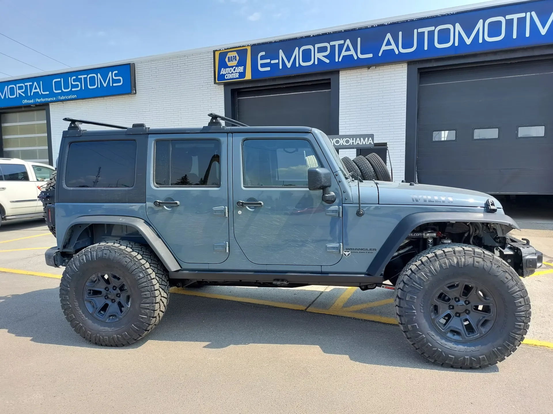 Recent shop work at E-MORTAL CUSTOMS