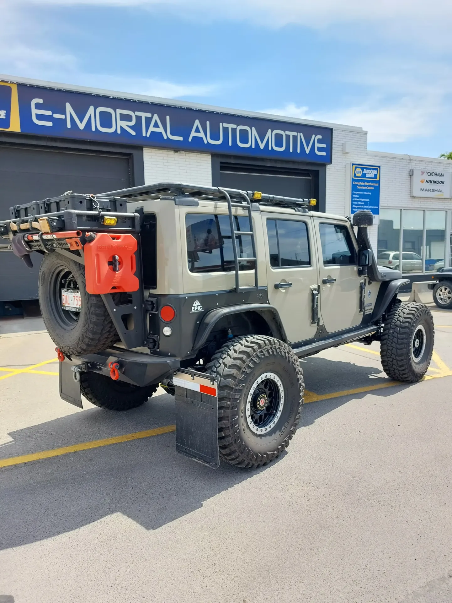 Recent shop work at E-MORTAL CUSTOMS