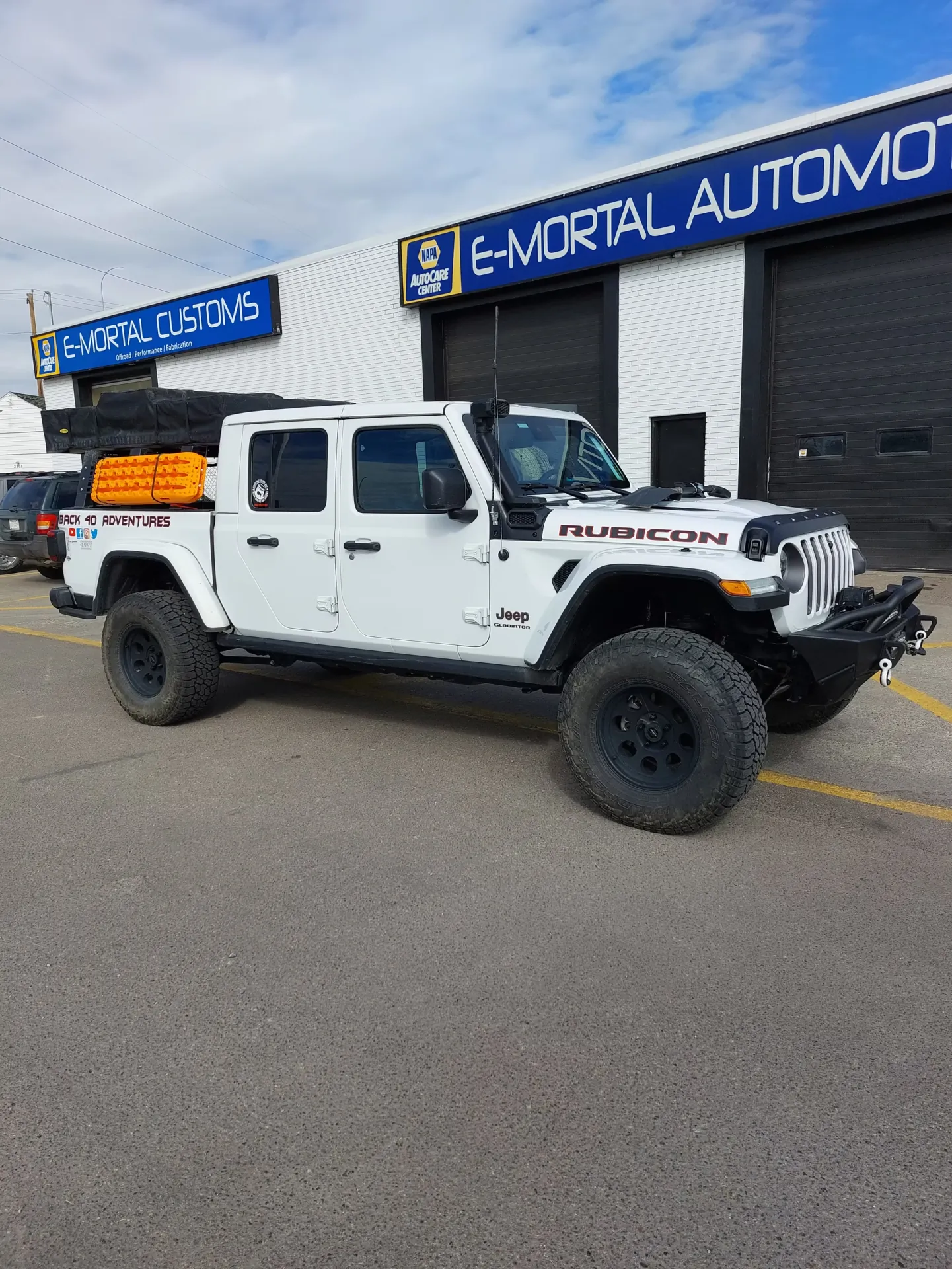 Recent shop work at E-MORTAL CUSTOMS