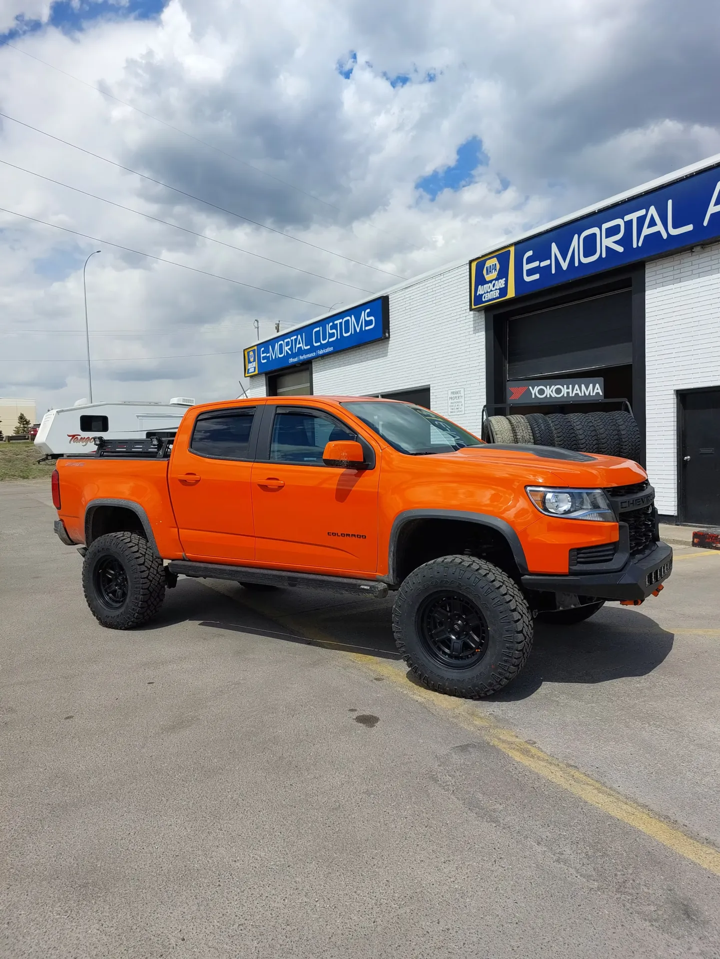 Recent shop work at E-MORTAL CUSTOMS