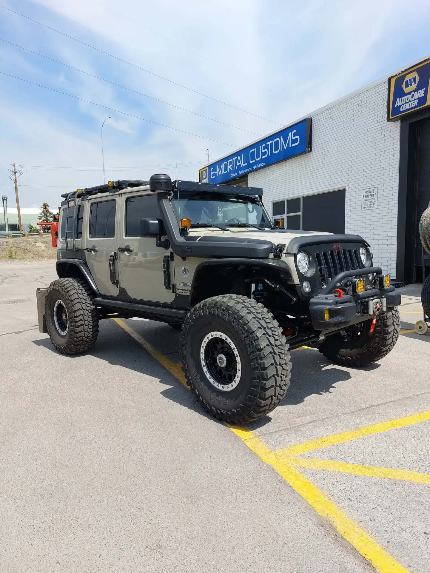 Recent shop work at E-MORTAL CUSTOMS